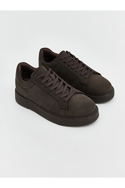 LC Waikiki Lcw Steps Brown Suede Look Men's Sports Shoes