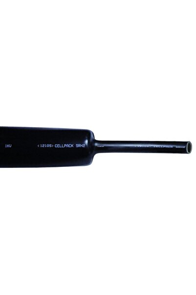 OEM Cellpack 127417 medium heat shrink tube, type SRH2, with adhesive, black,...