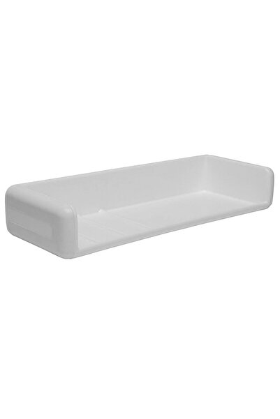 OEM Etajera baie din plastic Romtatay Alaska 62062, finisaj alb, un raft, 32 ...