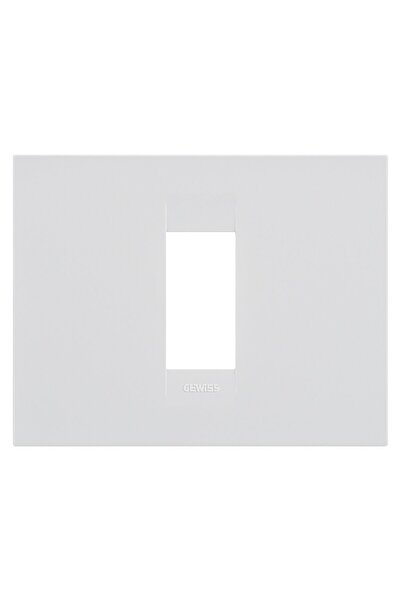 OEM Rama Gewiss Chorus GW16401TB, 1 modul, alb, pentru priza / intrerupator