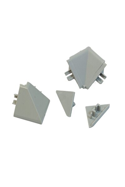 OEM Set accesorii pentru plinta antistrop, 16961, finisaj aluminiu