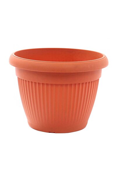 OEM Ghiveci din plastic Hobby, maro D 50 cm