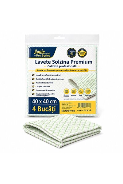 OEM General purpose cloth, Sonic Clean Solzina Premium, cellulose + polypropy...