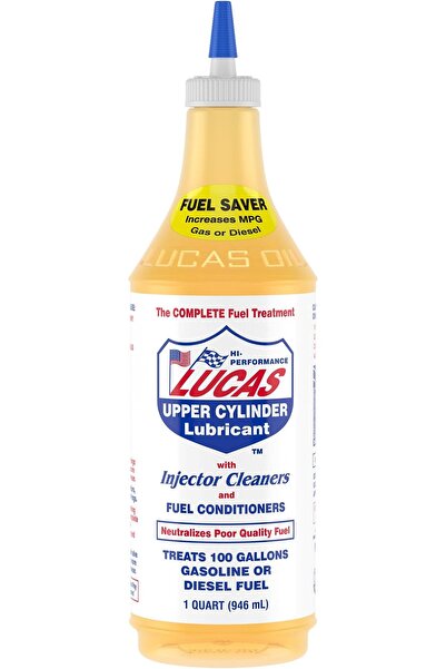Lucas Oil منظف وحاقن الاسطوانة العلوية من لوكاس، سعة 1.0 كوارت، قطعة واحدة