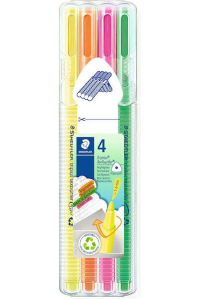 Staedtler Triplus Textsurfer Μαρκαδόροι Σχεδιασμού Textsurfer 4St 4 τεμάχια