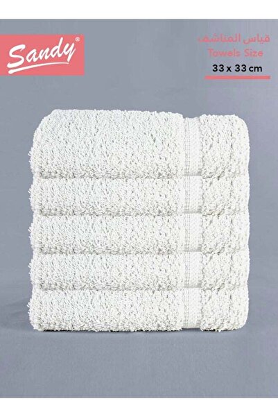 Sandy Face Towel Set 100% Cotton Made in Egypt, Soft Quick Drying and Highly ...