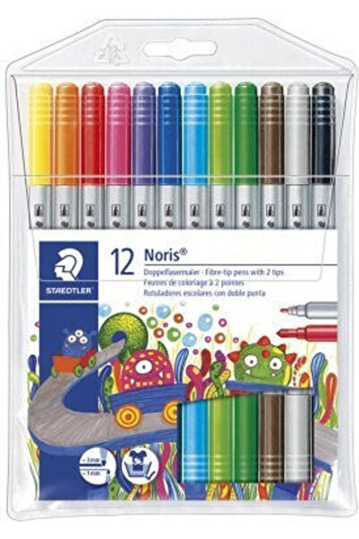 Staedtler Νόρις Κλαμπ Φάιμπερ Χάιλαϊτερς Κίτρινο 12 τεμάχια