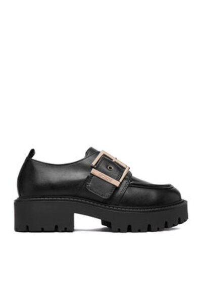 Guess Loafersy EO-CI12-LEA-01 Negru