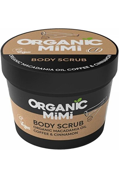 ORGANİC MİMİ Coffee and Cinnamon Body Scrub 120 g