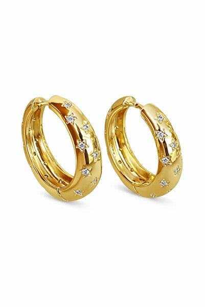 Xuping collection Yıldız Taşlı Halka Küpe JP00211