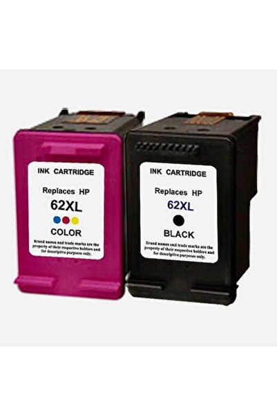 Ulm Cart Set 2 cartuse cerneala compatibile 62XL negru C2P05AE + color C2P07A...