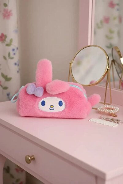 SANRIO Lisanslı My Melody Fermuarlı Peluş Model – 22 Cm Hafif Tasarım