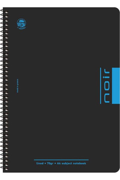 Other Typotrust Σπιράλ Τετράδιο Γραμμογραφημένο Α4 90 Φύλλα 3 Θέματα Μαύρο 1 ...