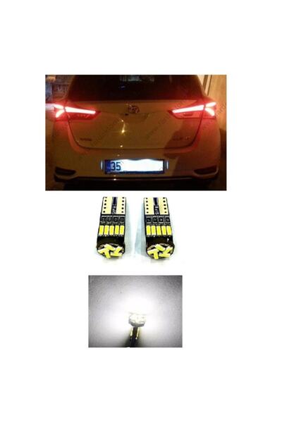 Fardoktoru Toyota Aurıs Led Plaka Lambası Aydınlatma Ampulü T10 W5w
