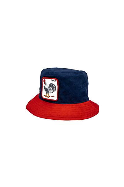 Goorin Bros .Americana (Rooster Figured) 105-0202 Bucket Navy Blue L