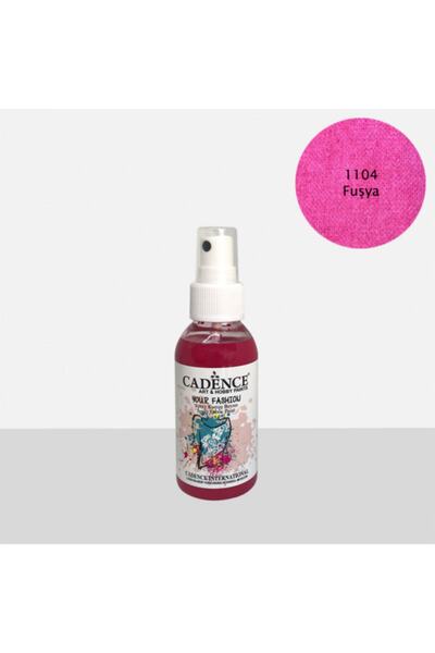 Cadence Cadence Sprey Kumaş Boyası 1104 Fuşya 100 Ml.