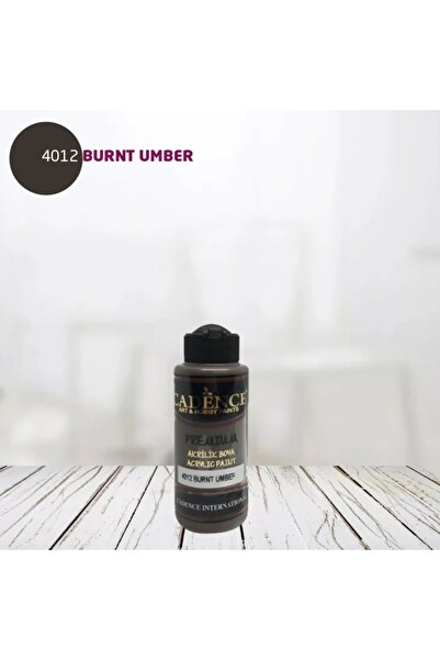 Cadence Cadence Premium Akrilik 4012 Burnt Umber - 120ml
