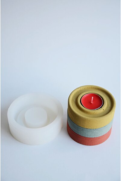 Reality Hobi Harcı Tealight (MUMLUK) Silikon Kalıbı (TEKLİ)