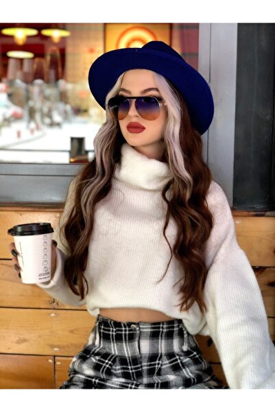 Mistik Aksesuar Жіночий капелюх Saks Mavisi Panama