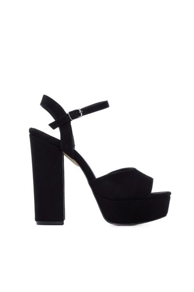 KEMAL TANCA Women's Black Vegan Evening Shoes