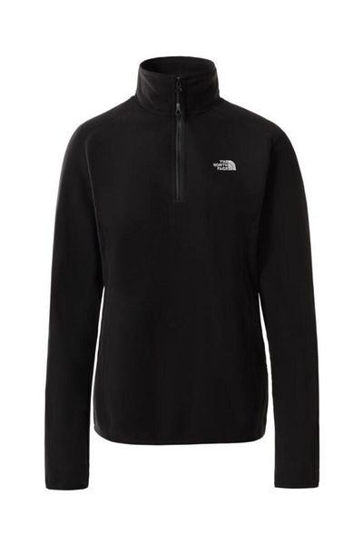 THE NORTH FACE Women's Polar Black with Half Zipper