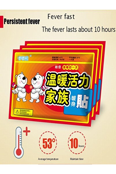 Tor Store Cep Sobası Isınmatik Vücut Isıtıcı Bant (10 Adet)