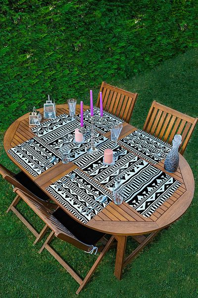Realhomes 4+1 Special Design Scandinavian Designed American Service & Runner Set