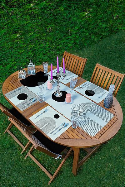 Realhomes 4+1 Special Design American Service & Runner Set