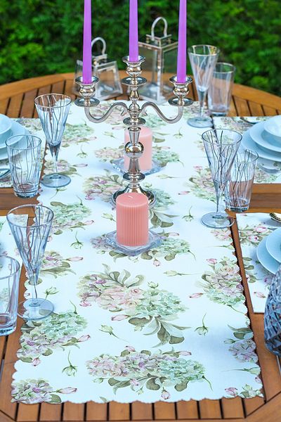 Realhomes 4+1 buchete florale proiectate american set de serviciu și alergător