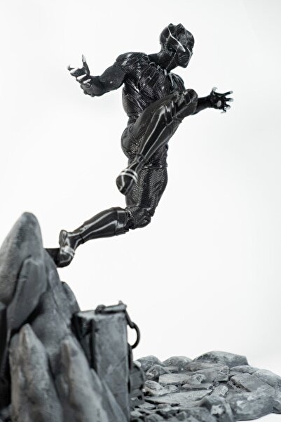 dream3d Black Panther Diorama / Figür - Kara Panter - 27 Cm