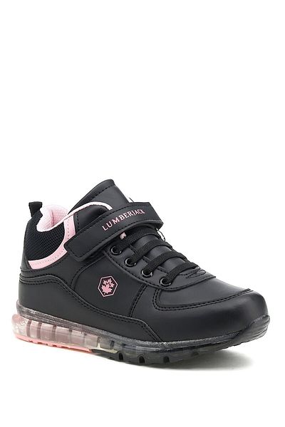 lumberjack Cap Hi 1pr Black Girl's Sneaker Hi