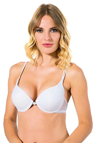 NBB Kadın Beyaz Mikrofiber Destekli Sütyen 3572