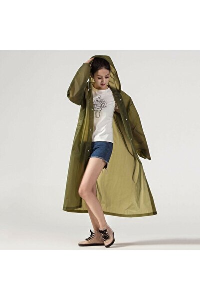 Dream Plus Unisex Χακί Πράσινο Eva Fabric Αδιάβροχο Αδιάβροχο