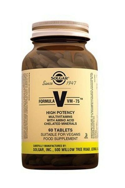 Solgar Vm-75 Multivitamin - 60 Tablets