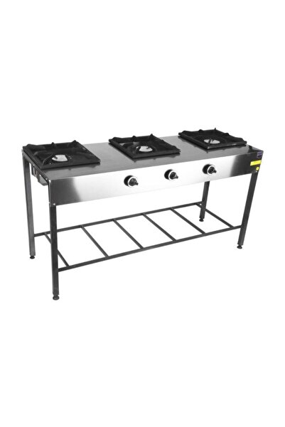 Remta Doğalgazlı Lokanta Ocağı Üçlü Ce Belgeli Sanayi Tipi