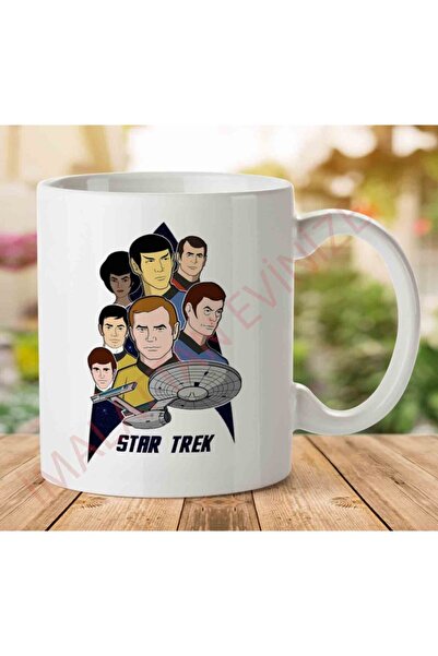 ART HEDİYE كوب كابتن كيرك سبوك من سلسلة الرسوم المتحركة ستار تريك 1-2025