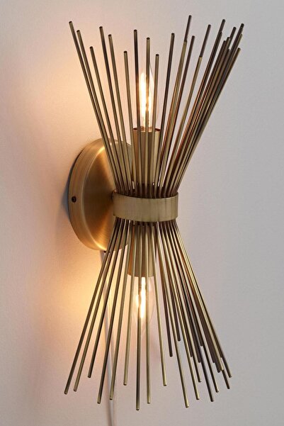 ALFALED Retro Metal Kirpi Aplik Eskitme