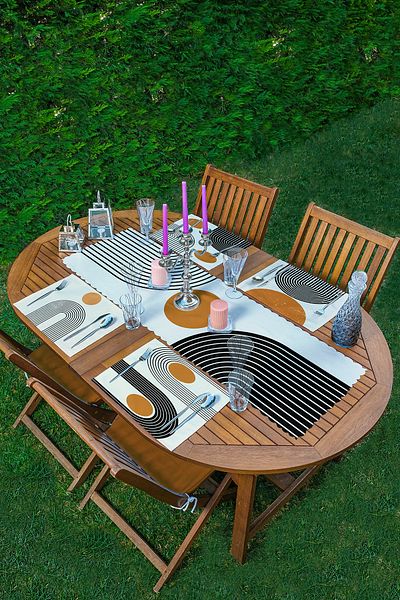 Realhomes 4+1 Set de service și alergător american cu design special