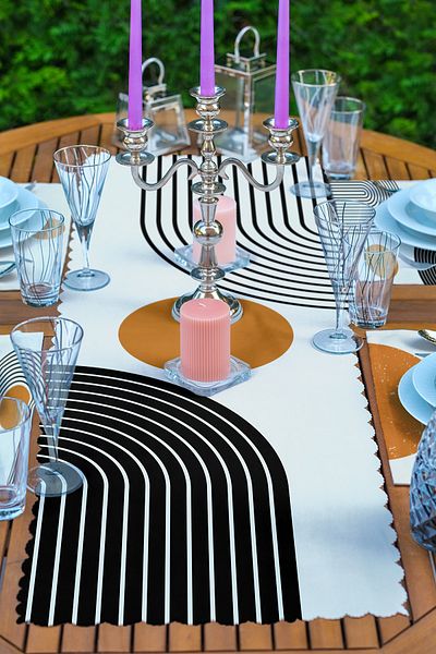 Realhomes 4+1 Set de service și alergător american cu design special
