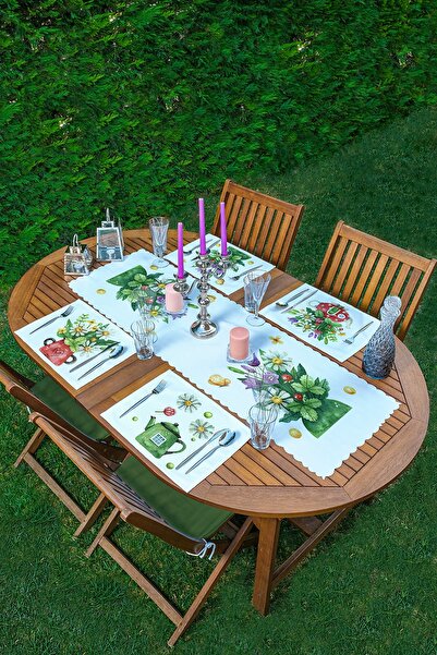 Realhomes 4+1 Colorful Cute Flower Pots with Flower Design American Service &...