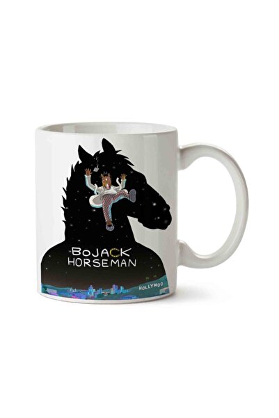 ART HEDİYE كوب بوجاك هورسمان مطبوع على الجانبين