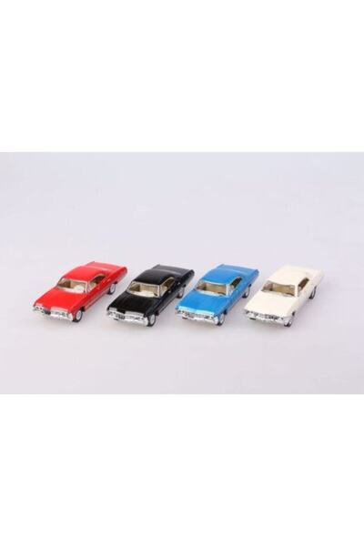 Kinsmart 4'lü 1967 Chevrolet Impala Diecast Model Araba