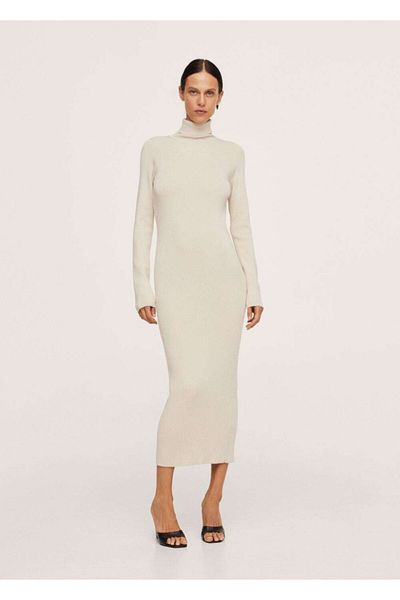 MANGO Woman Rochie cu spate