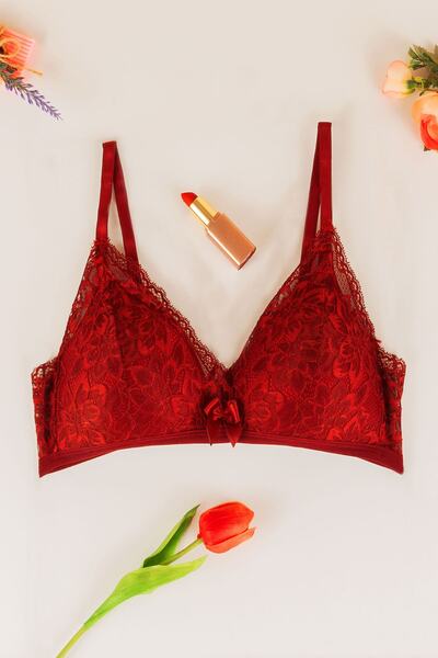 Yapıcı Underwear New Season 1200 Red Padded Bralet