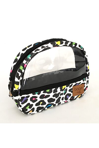 EgeOnline Чанта за грим с петнисти шарки Bage