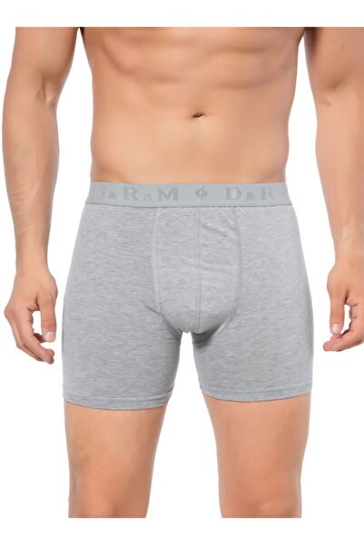 LÜXDRM Lüx Drm Чоловічі сірі бавовняні боксерські труси Zeus 692