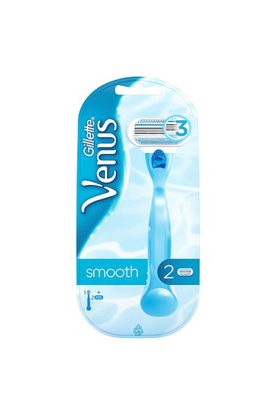 Gillette Venus Gillette Venus Smooth Women's Razor - 1 handle + 2 refills
