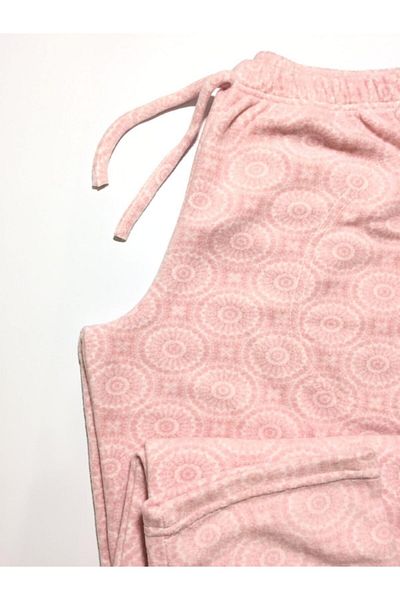 Altınay Luxury Pocket Fleece Winter Pajama Bottoms
