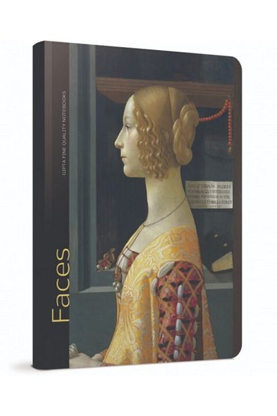 Gıpta Faces 8x12 Lined Notebook