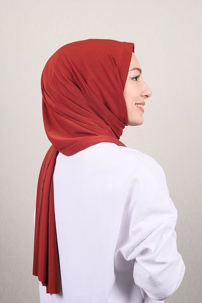 Hira Sendi Solid Color Practical Shawl - Pattern-02 - Color-05